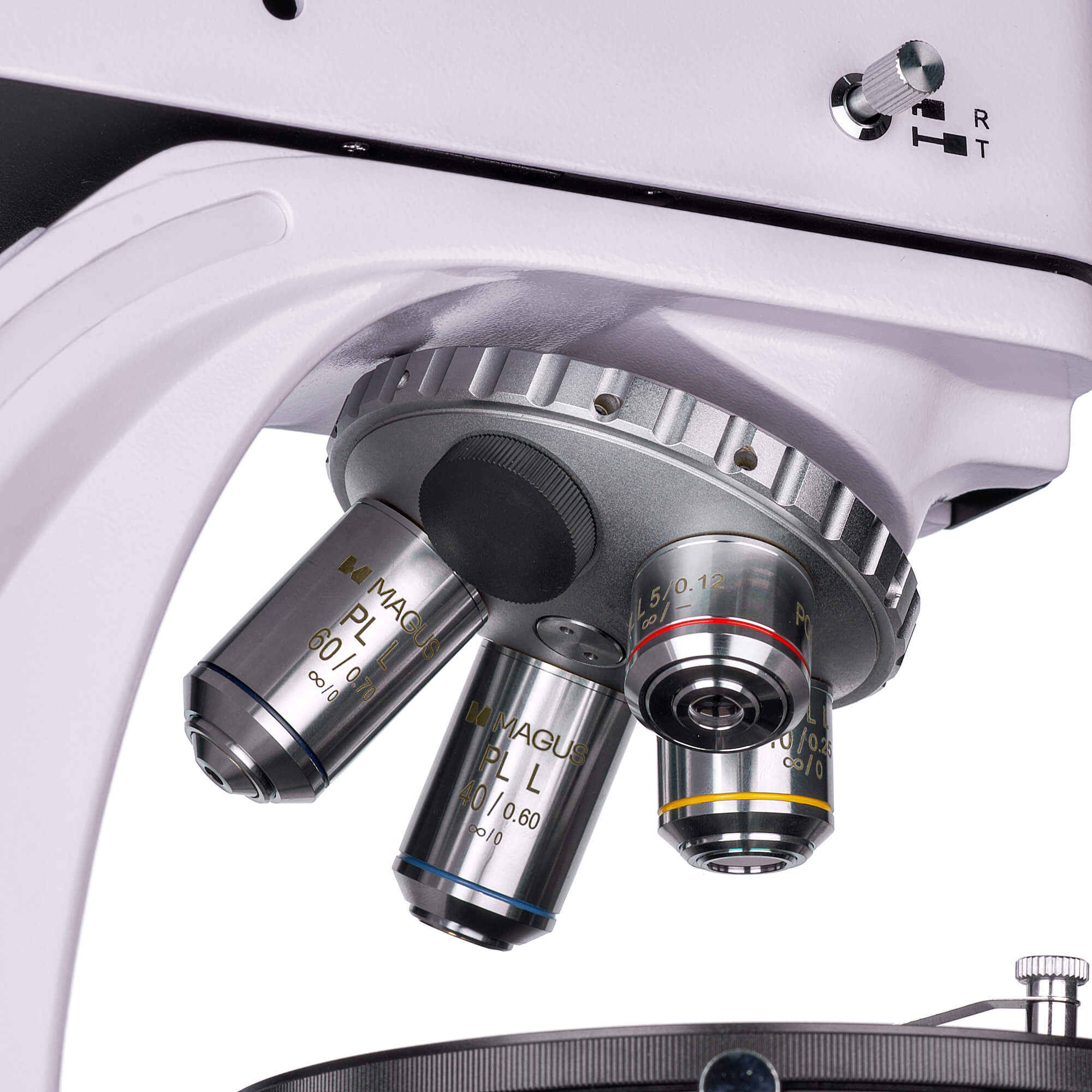 Polarizačný digitálny mikroskop MAGUS Pol D850 revolverový nosič